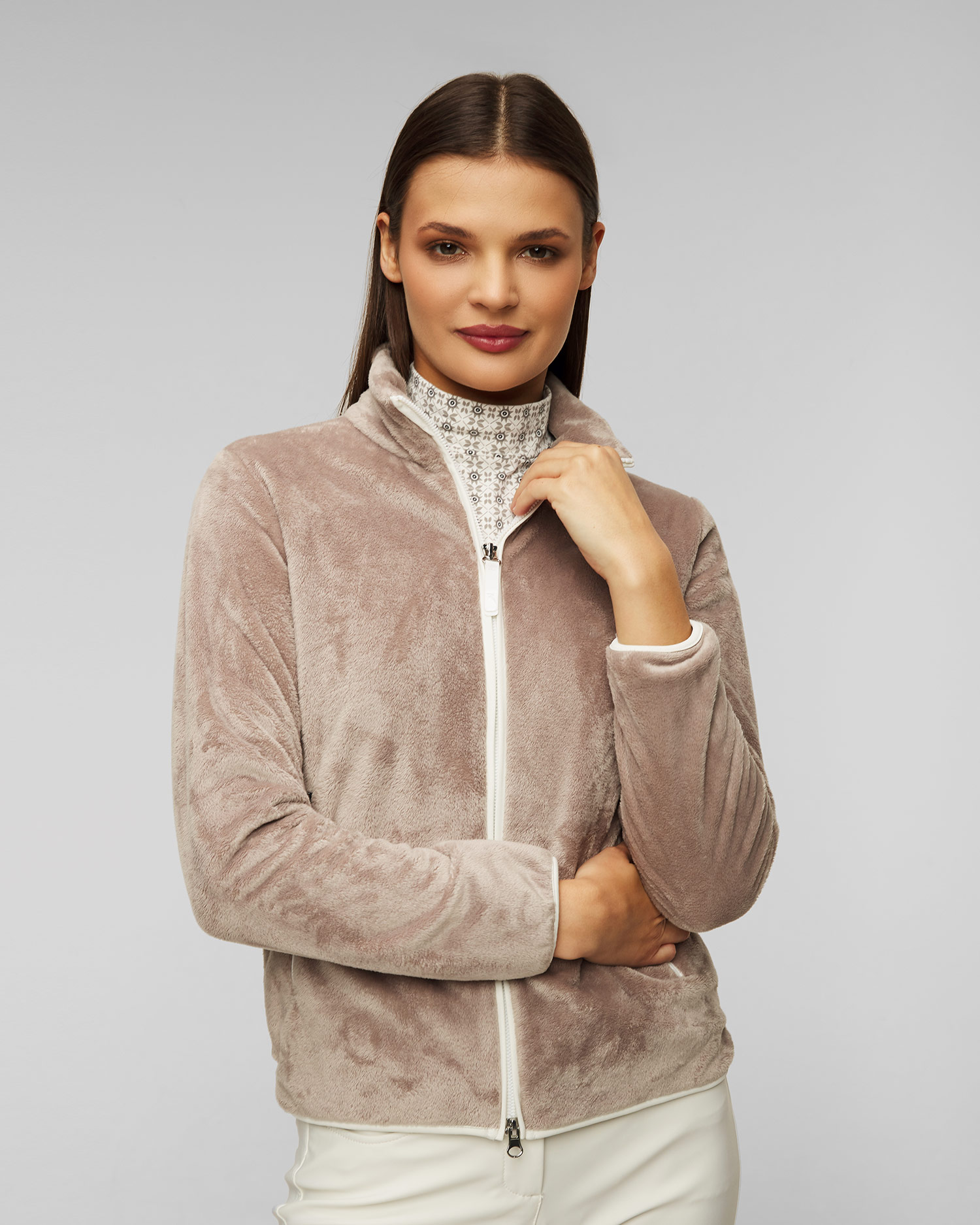 Chervo Puerta Pelz-Sweatshirt für Damen