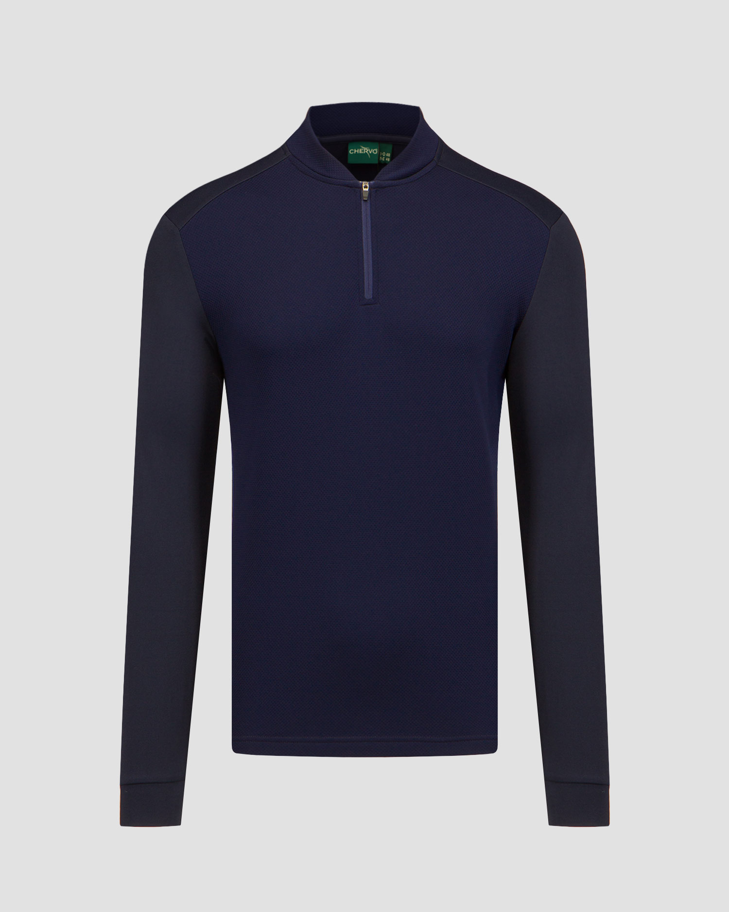Open turtleneck Chervo Tobacco
