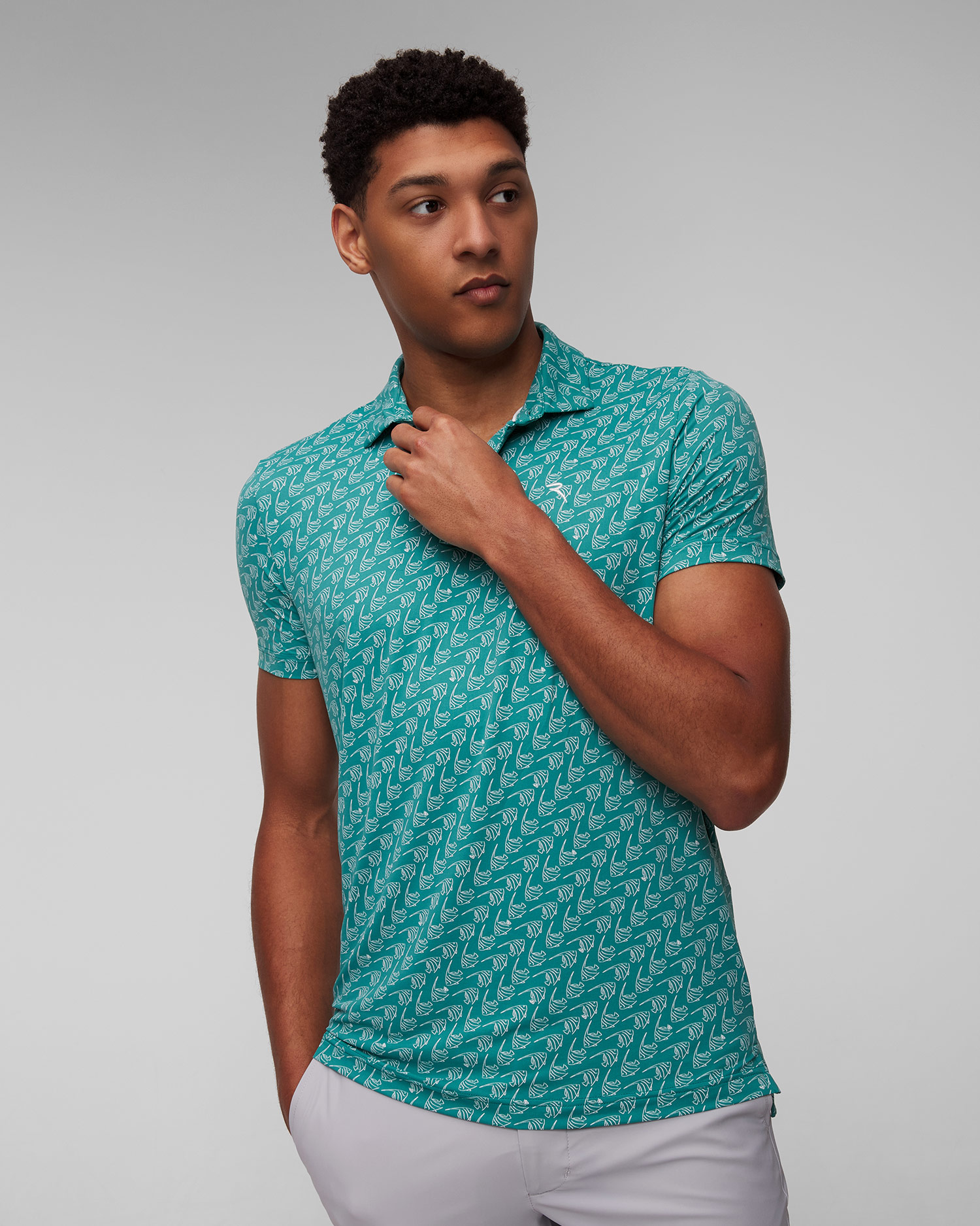 Polokošile Chervo Acropoly, Barva/Vzor: Niebieski,Print,Zielony