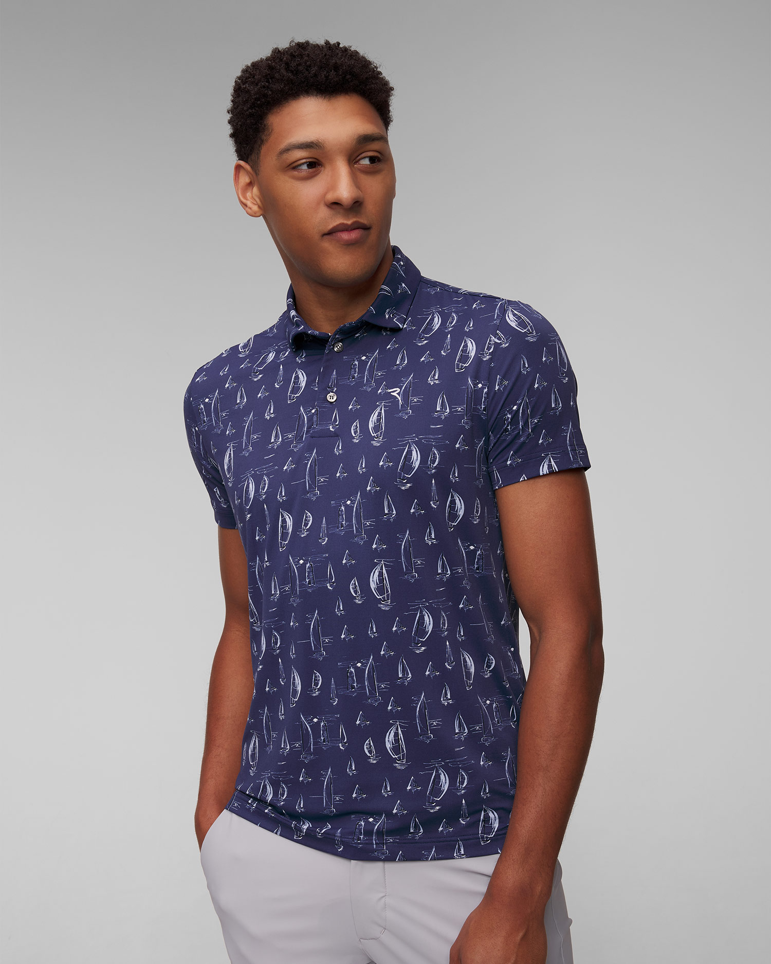 Polo Chervo Acropoly, Barva/Vzor: Print,Granatowy