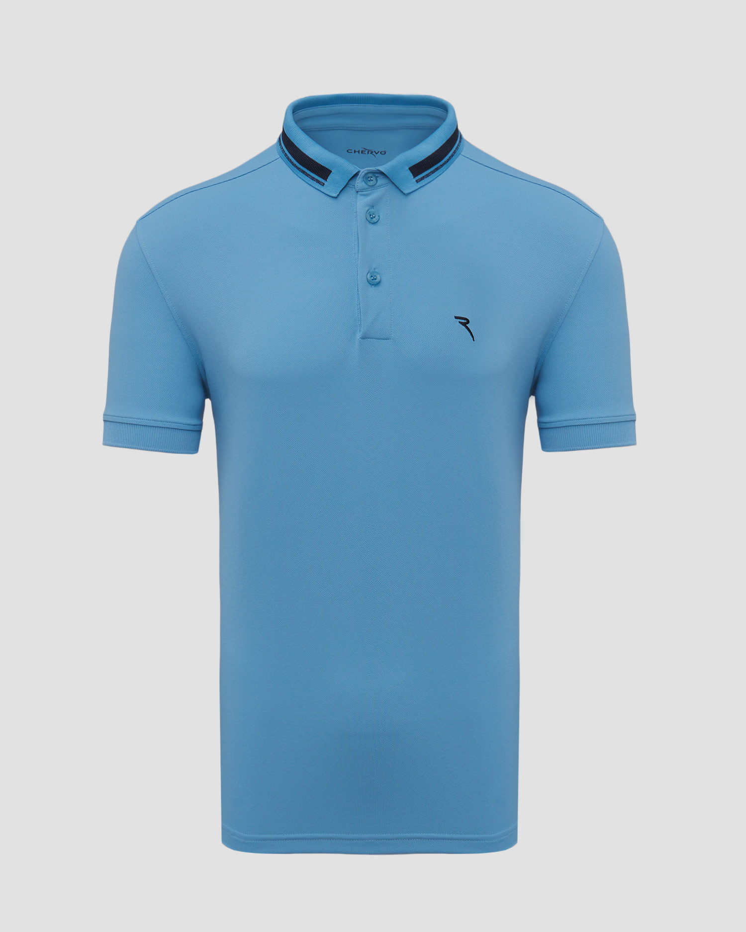 Polo pánské Chervo Abbaglio v Tmavě Modré Barvě