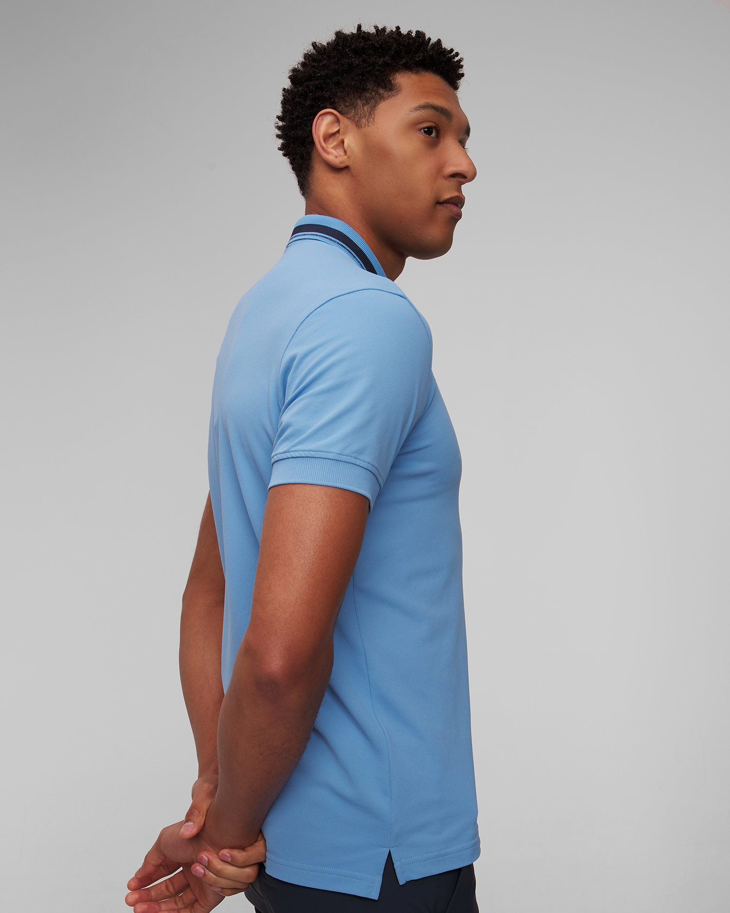 Polo pánské Chervo Abbaglio v Tmavě Modré Barvě