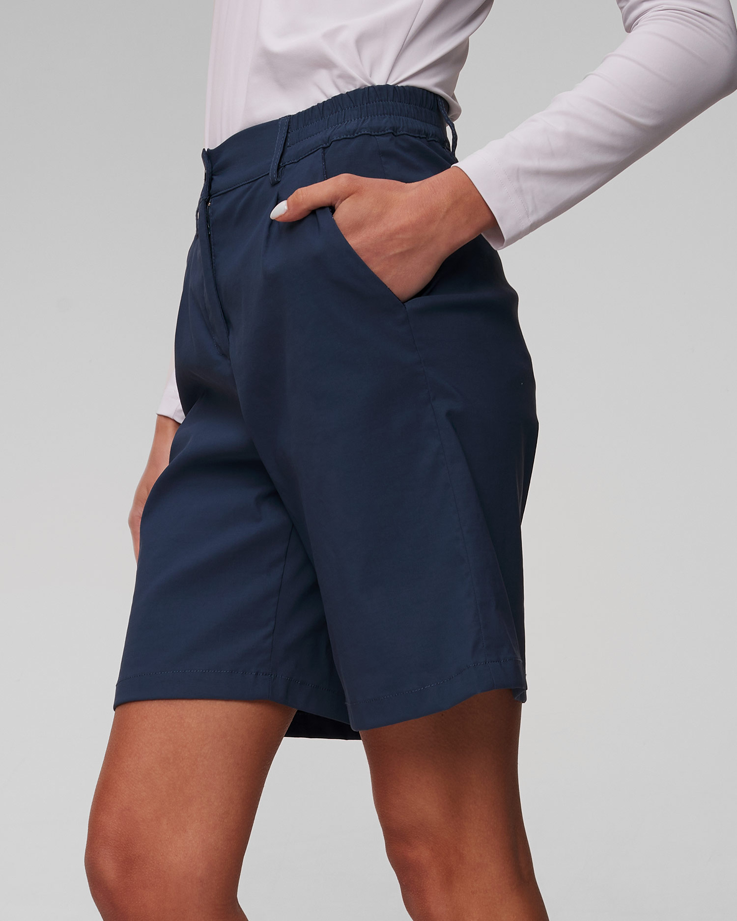 Short bermuda bleu pour femmes Chervo Ganzo 