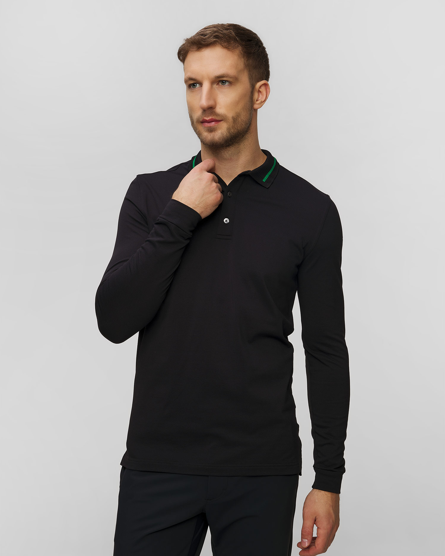 Polo à manches longues pour hommes Chervo Abbazia