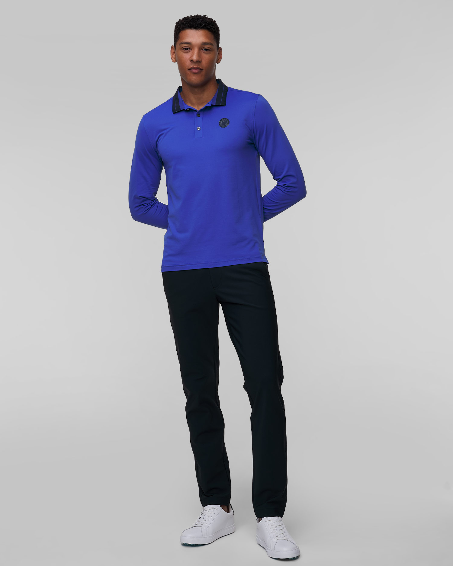 Polo à manches longues pour hommes Chervo Affranto 