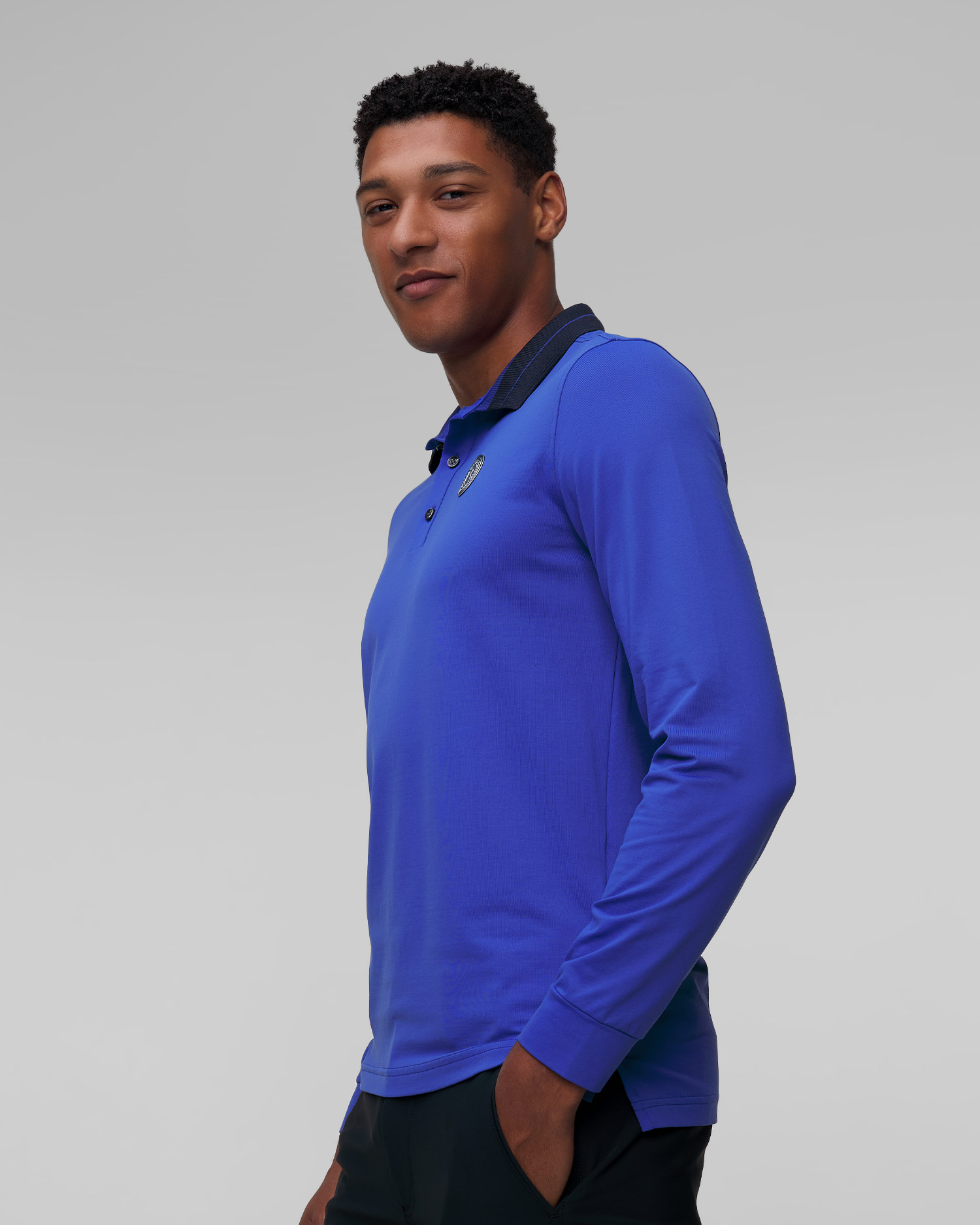 Polo à manches longues pour hommes Chervo Affranto 