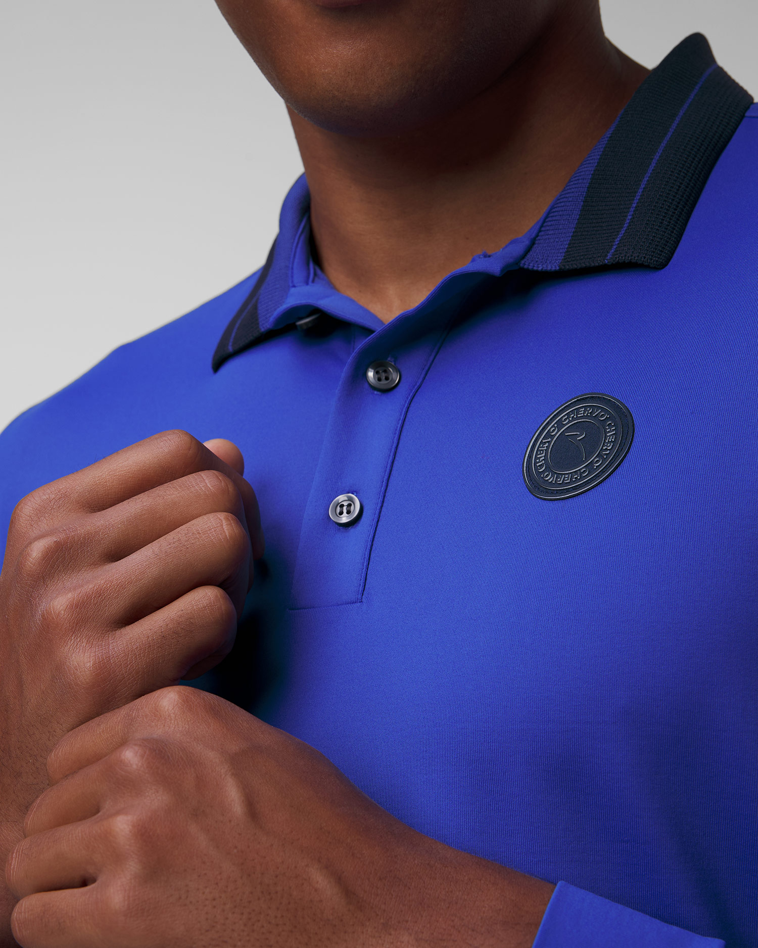 Polo à manches longues pour hommes Chervo Affranto 