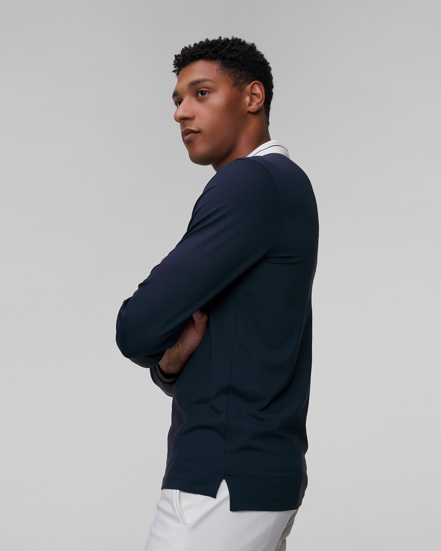 Polo à manches longues pour hommes Chervo Affranto 