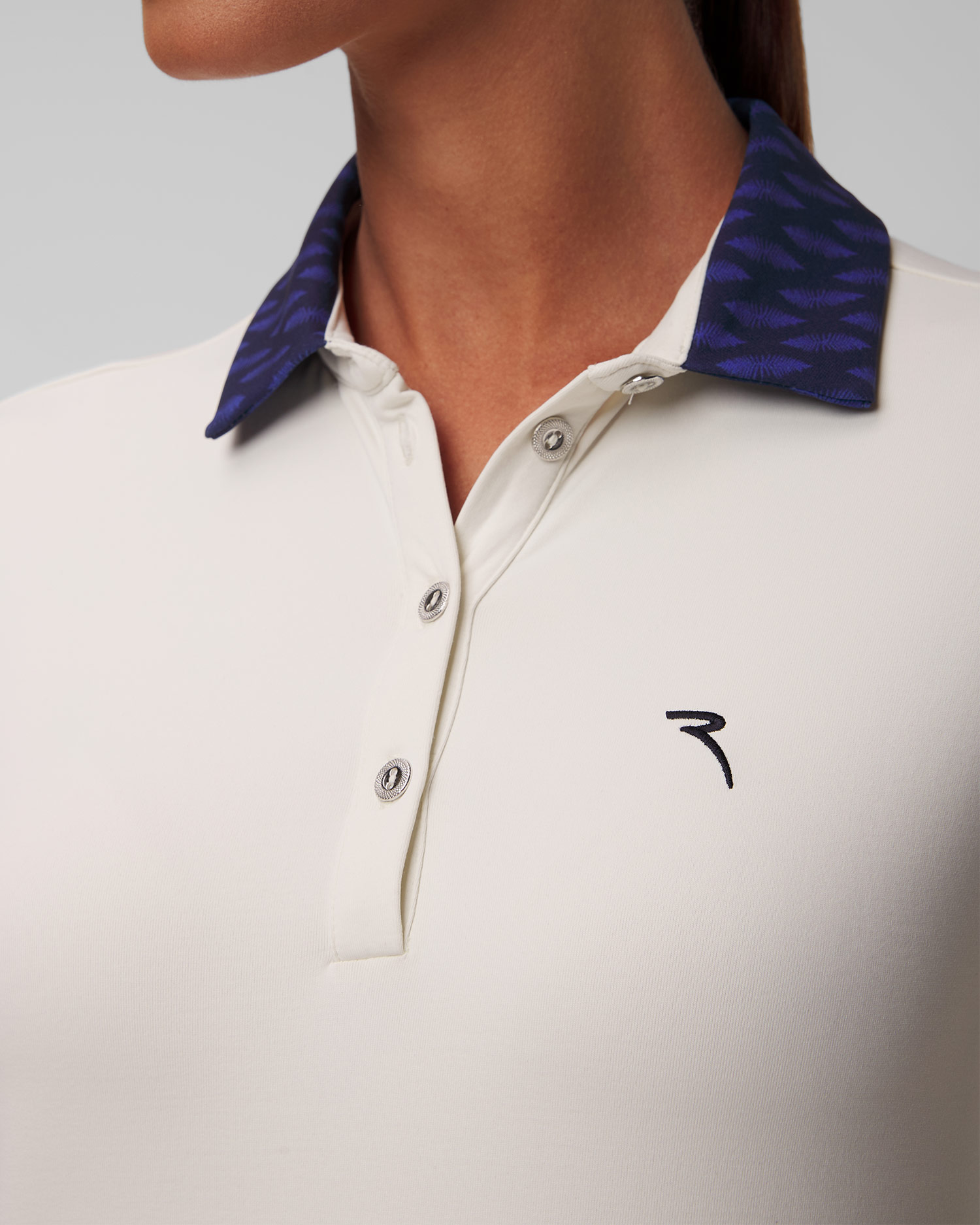 Chervo Affine Langarm-Poloshirt für Damen