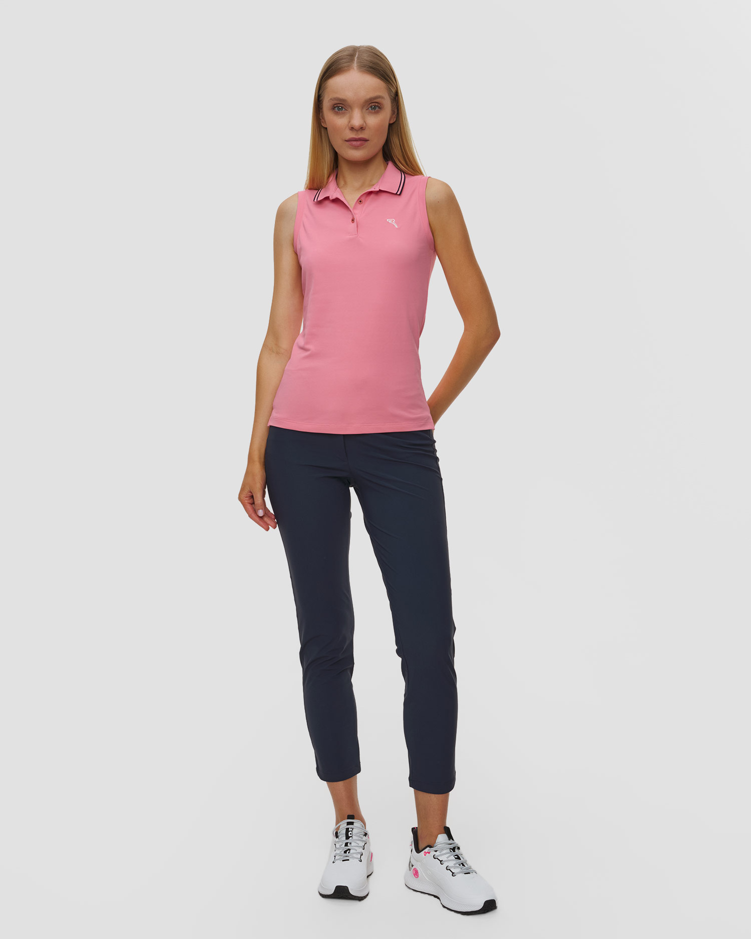 Różowe polo damskie Chervo Amaca