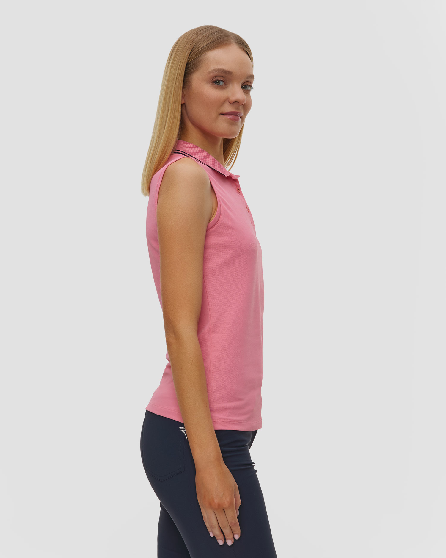 Różowe polo damskie Chervo Amaca