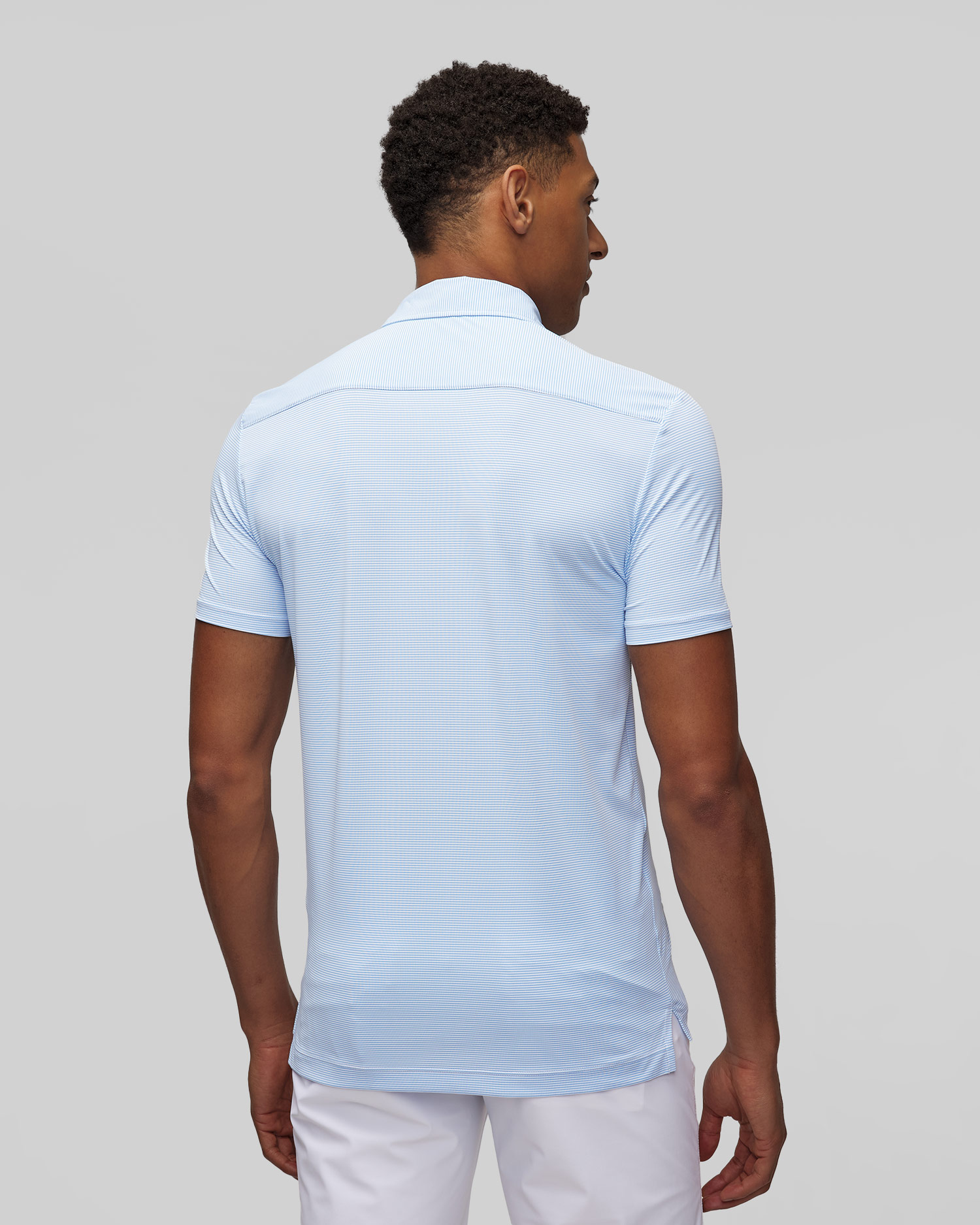 Prążkowane polo męskie Chervo Architetto