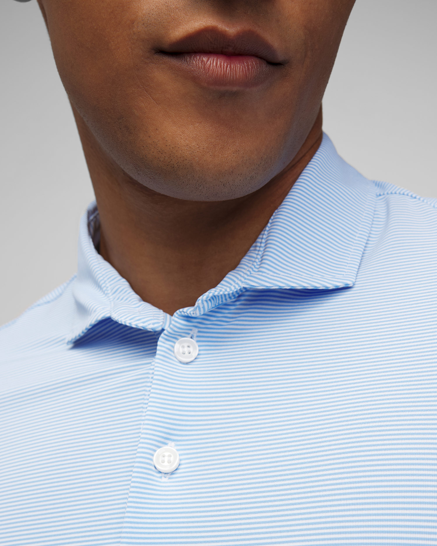 Prążkowane polo męskie Chervo Architetto