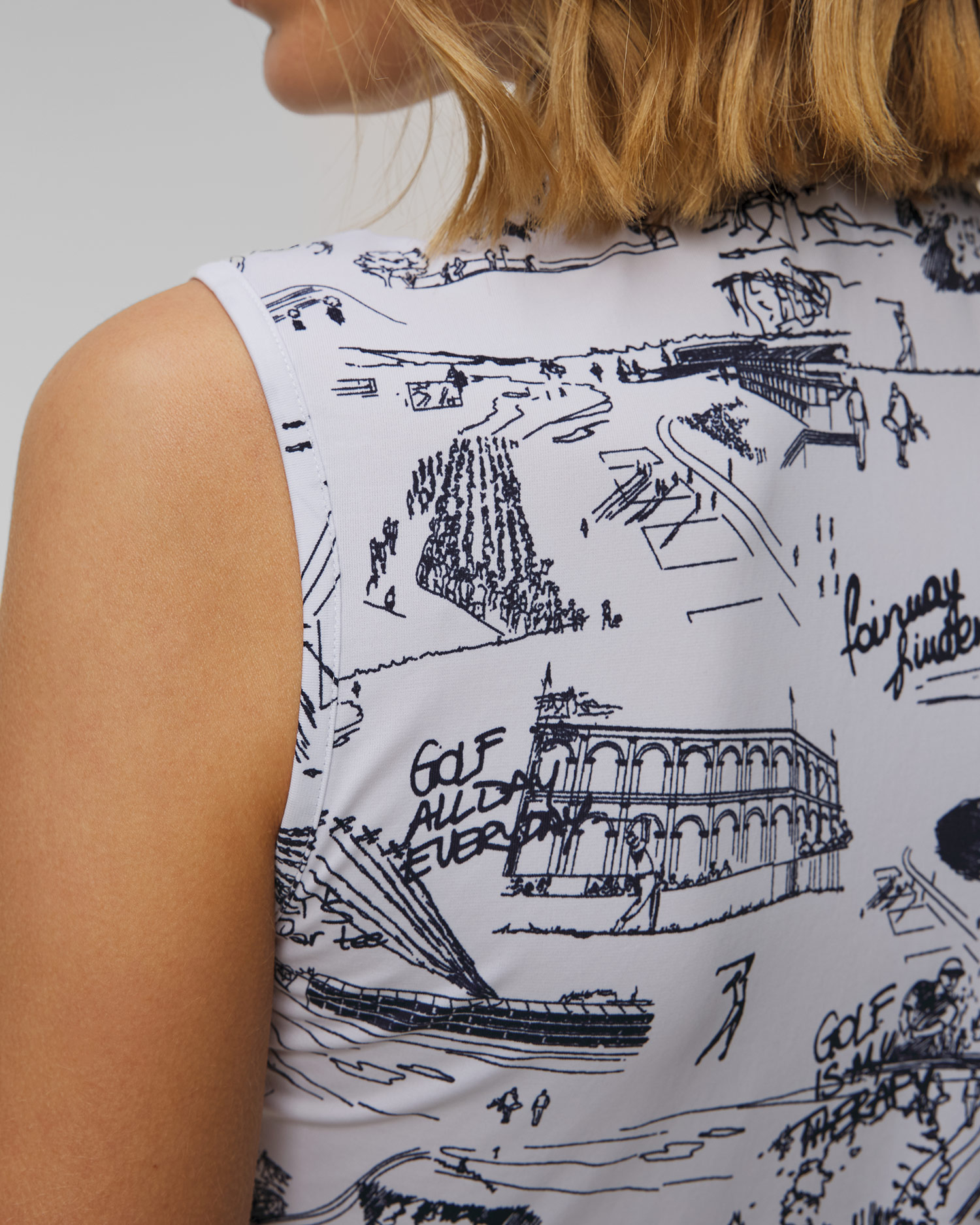 Polo bez rękawów Chervo Attractive