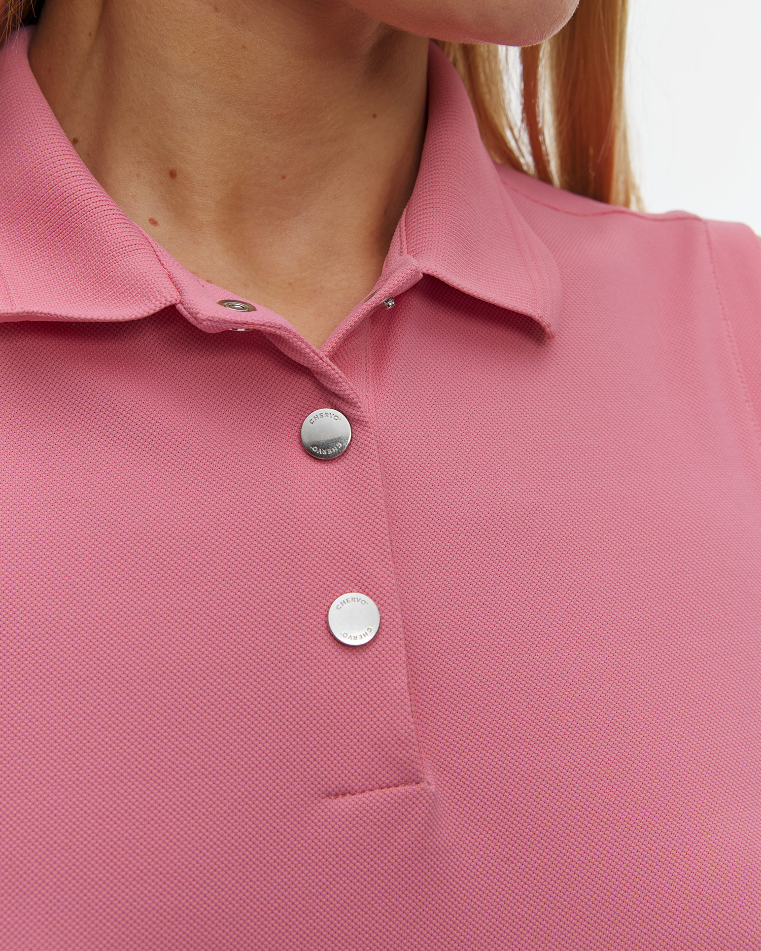 Różowe polo damskie Chervo Arenata