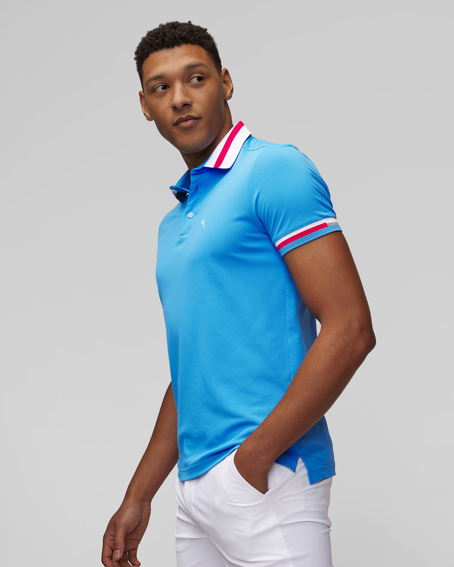 Men's short-sleeved polo shirt Chervo Allarme