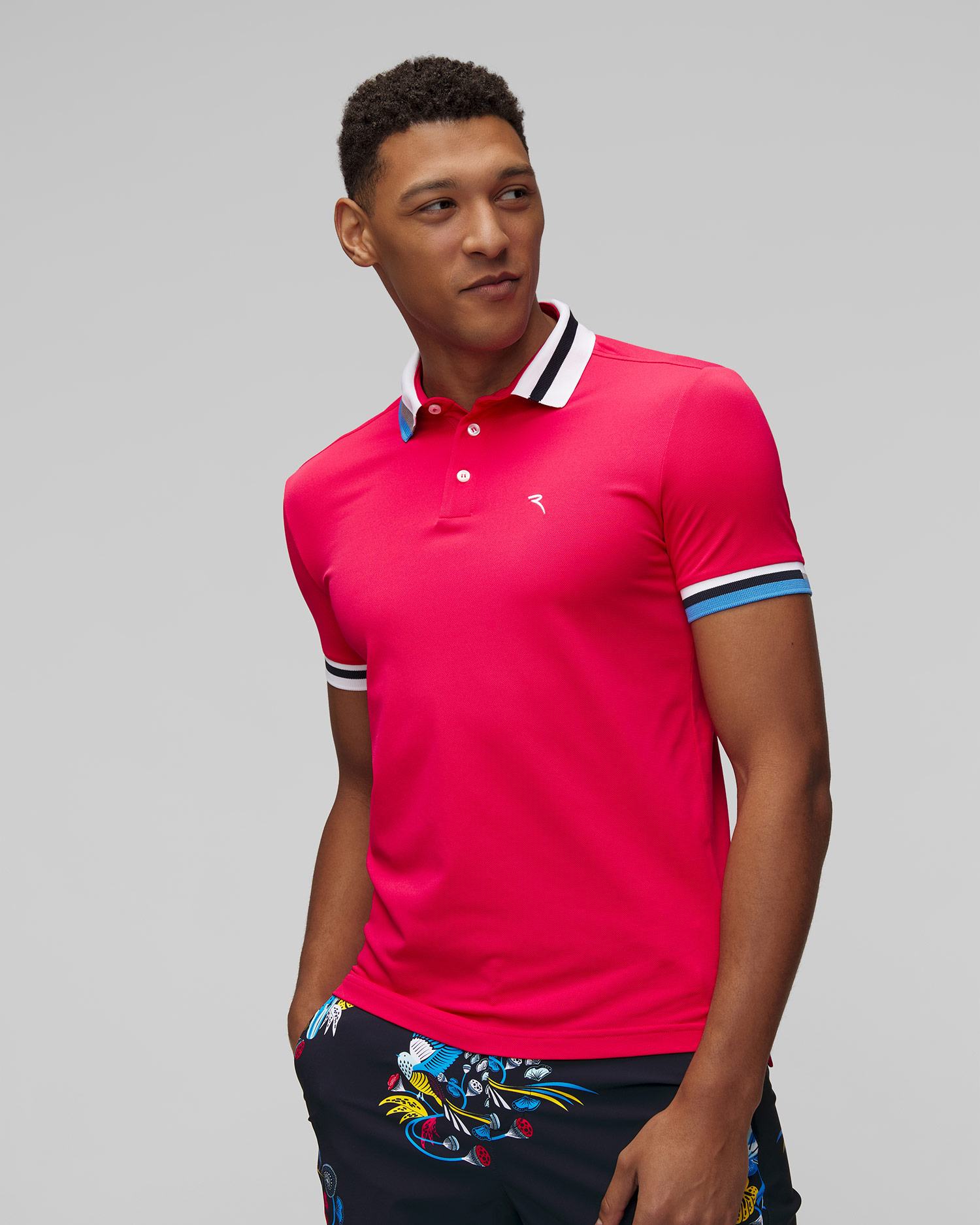 Men's short-sleeved polo shirt Chervo Allarme