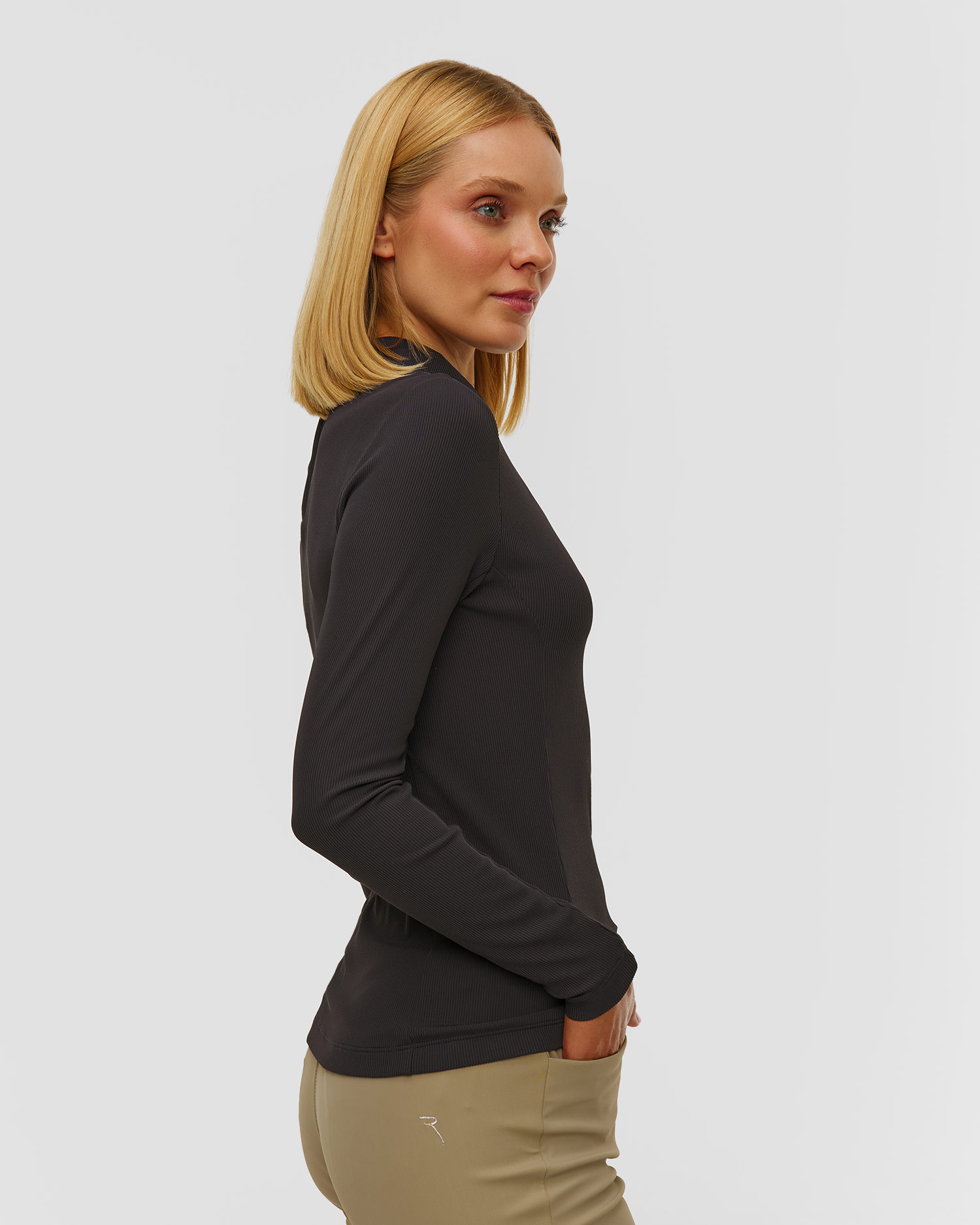 Women's navy blue polo Chervo Antagonista