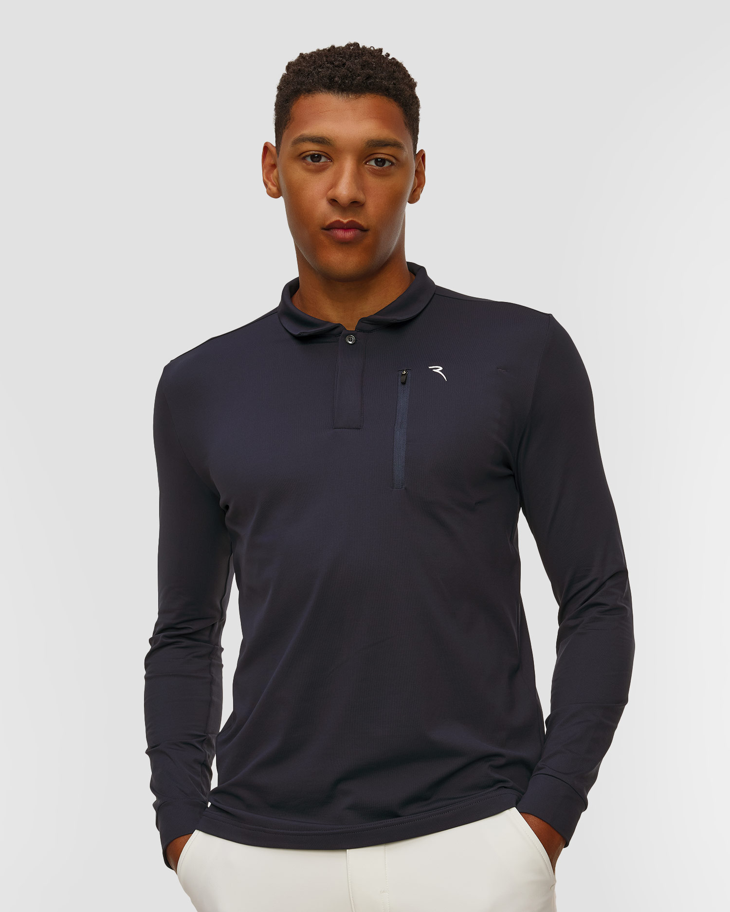 Polo pour hommes Chervo Azteco, Couleur: Granatowy