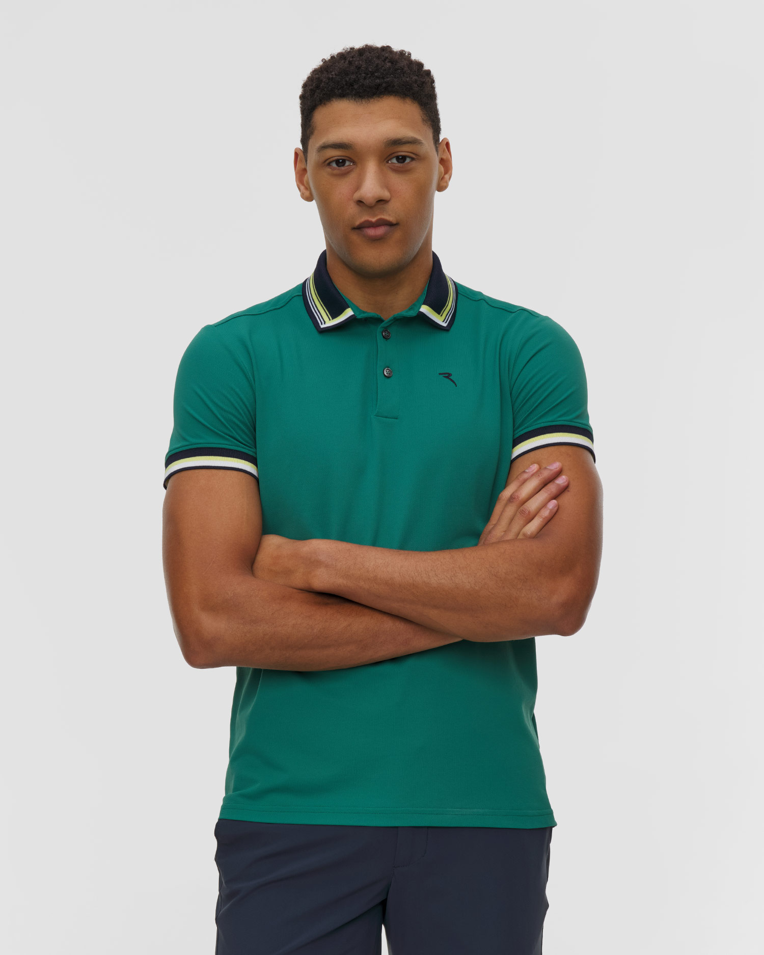 Polo pour hommes Chervo Astor, Couleur: Zielony