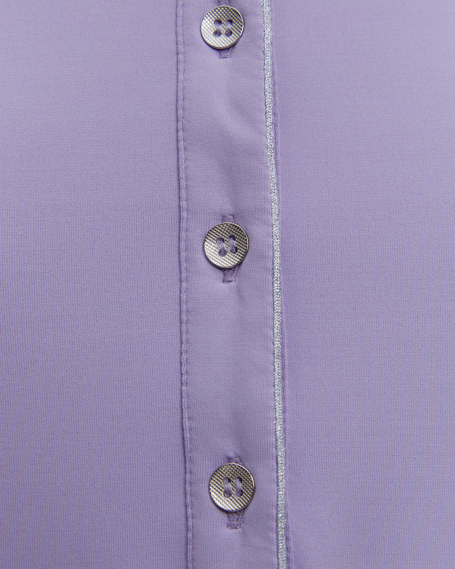 Women's purple polo Chervo Anchise