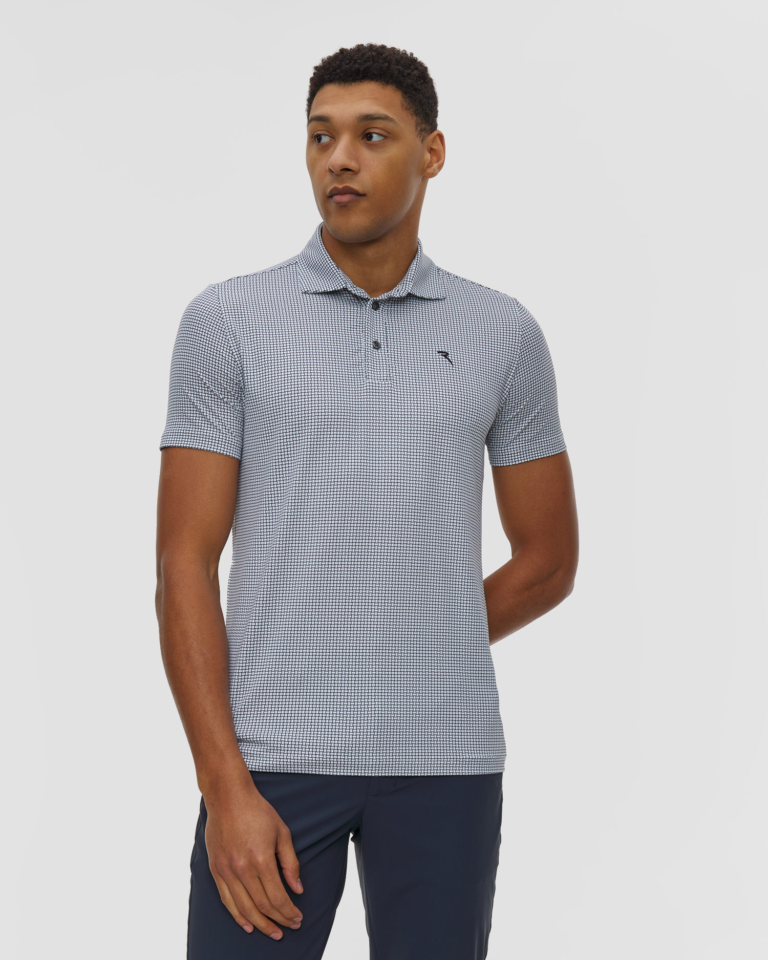 Polo pour hommes Chervo Agree, Couleur: Niebieski,Print