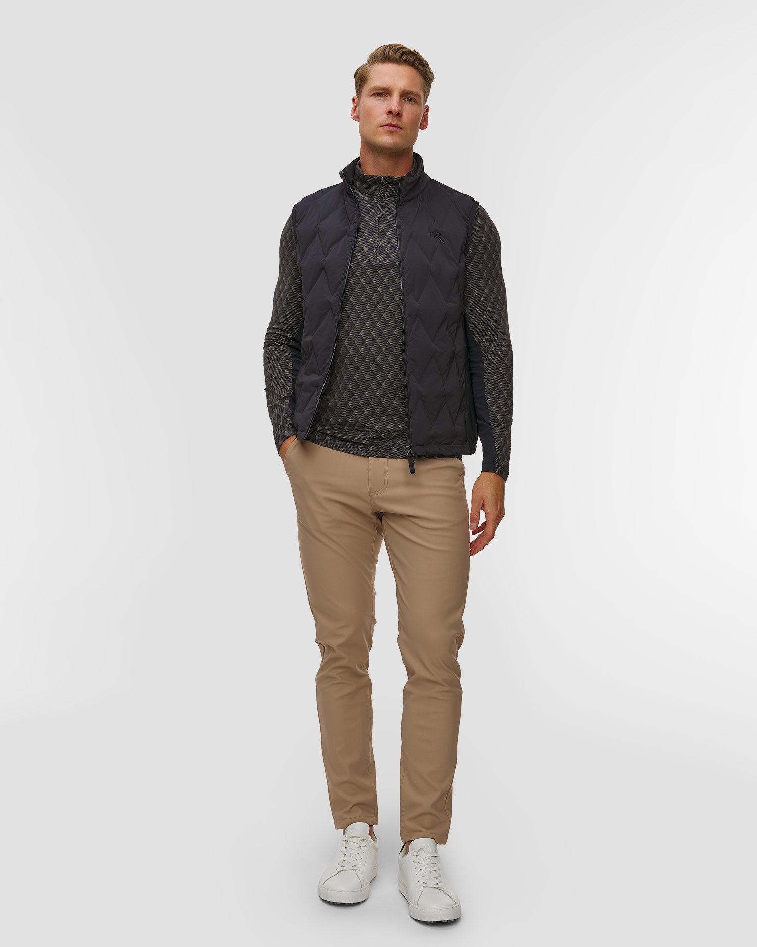 Granatowa kamizelka męska Chervo Esattore