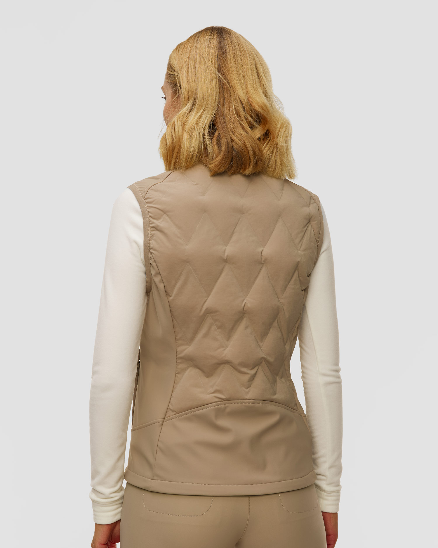 Beżowa kamizelka damska Chervo Esploratrice