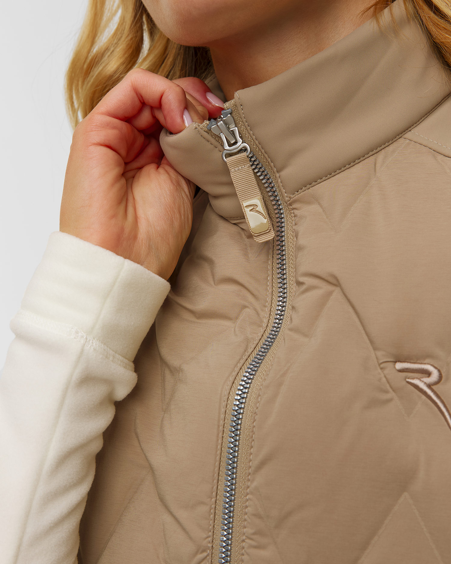 Beżowa kamizelka damska Chervo Esploratrice