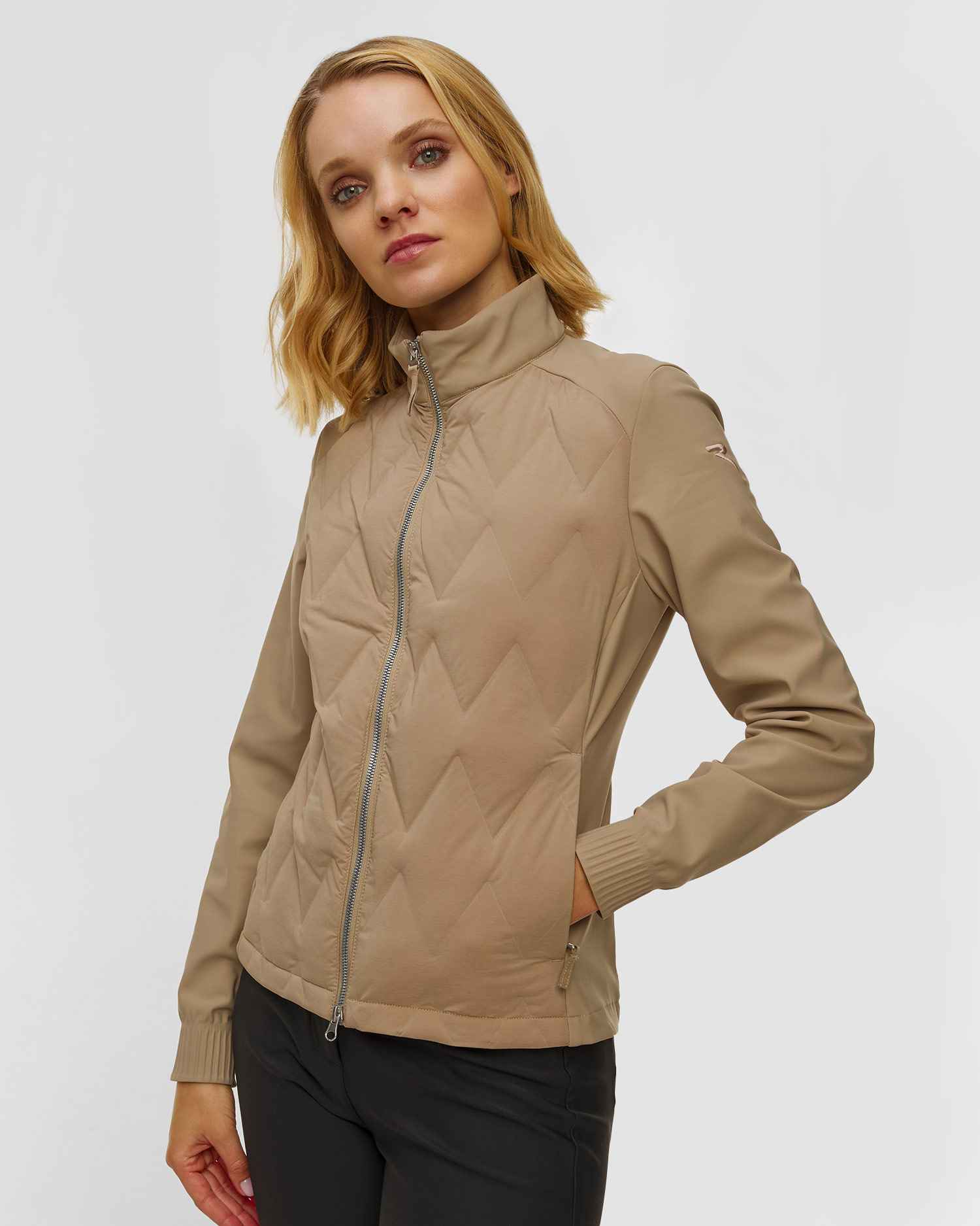 Women's beige jacket Chervo Musica
