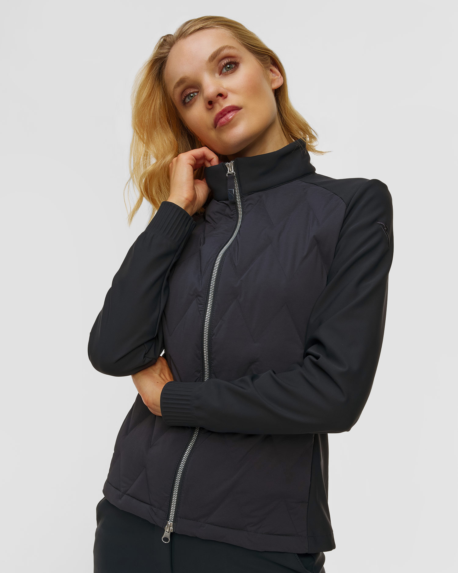 Veste bleu marine pour femmes Chervo Musica