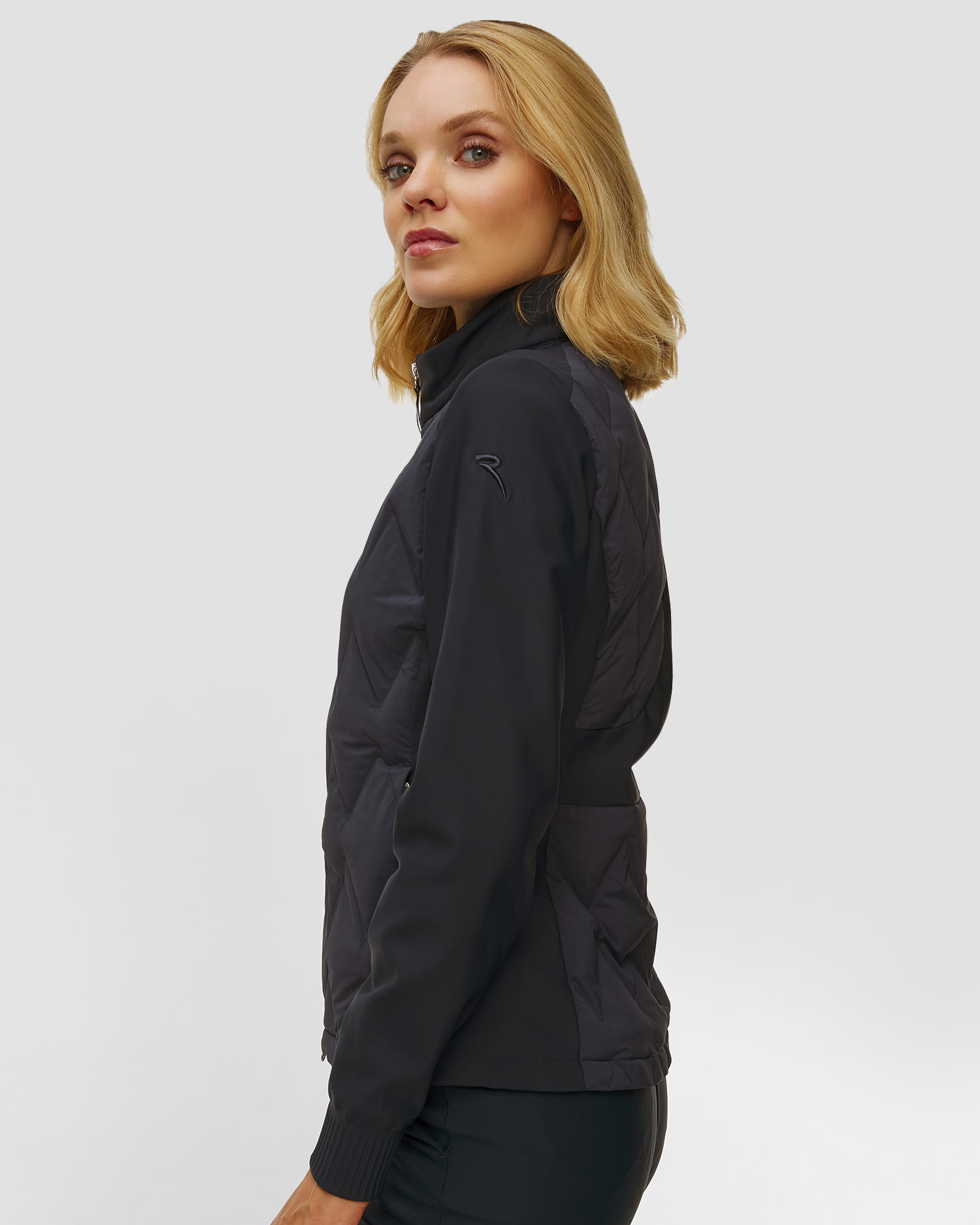 Women's navy blue jacket Chervo Musica