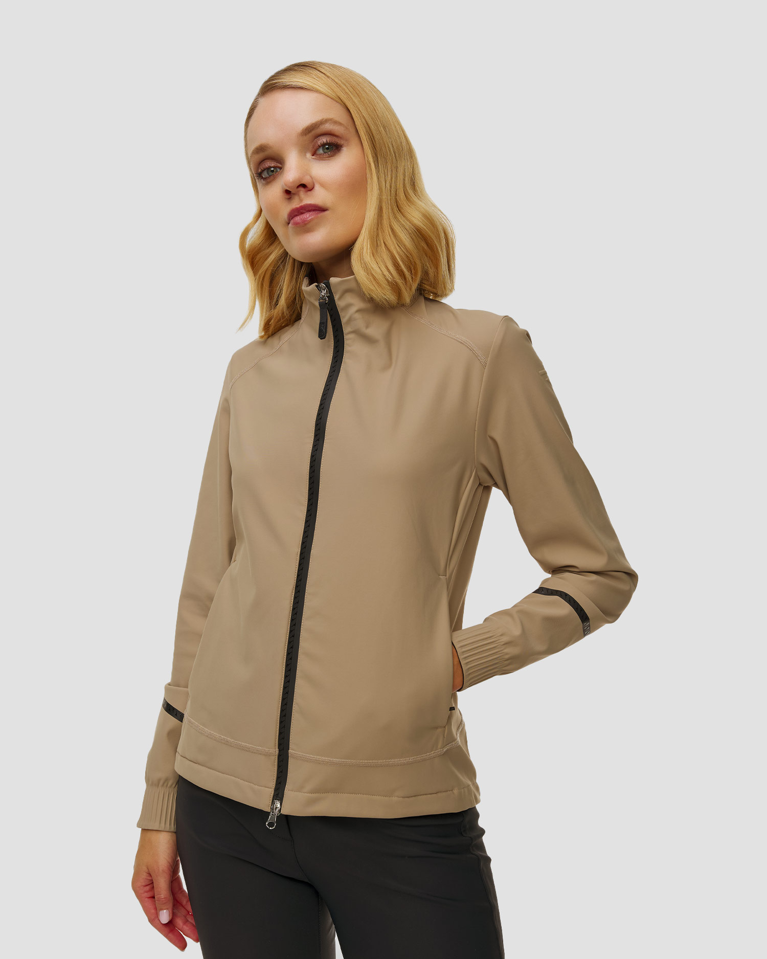 Women's beige jacket Chervo Modista