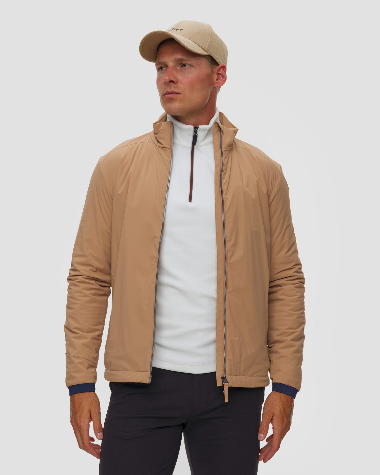 Chervo Manuel Herrenjacke, Farbe/Muster: Brązowy