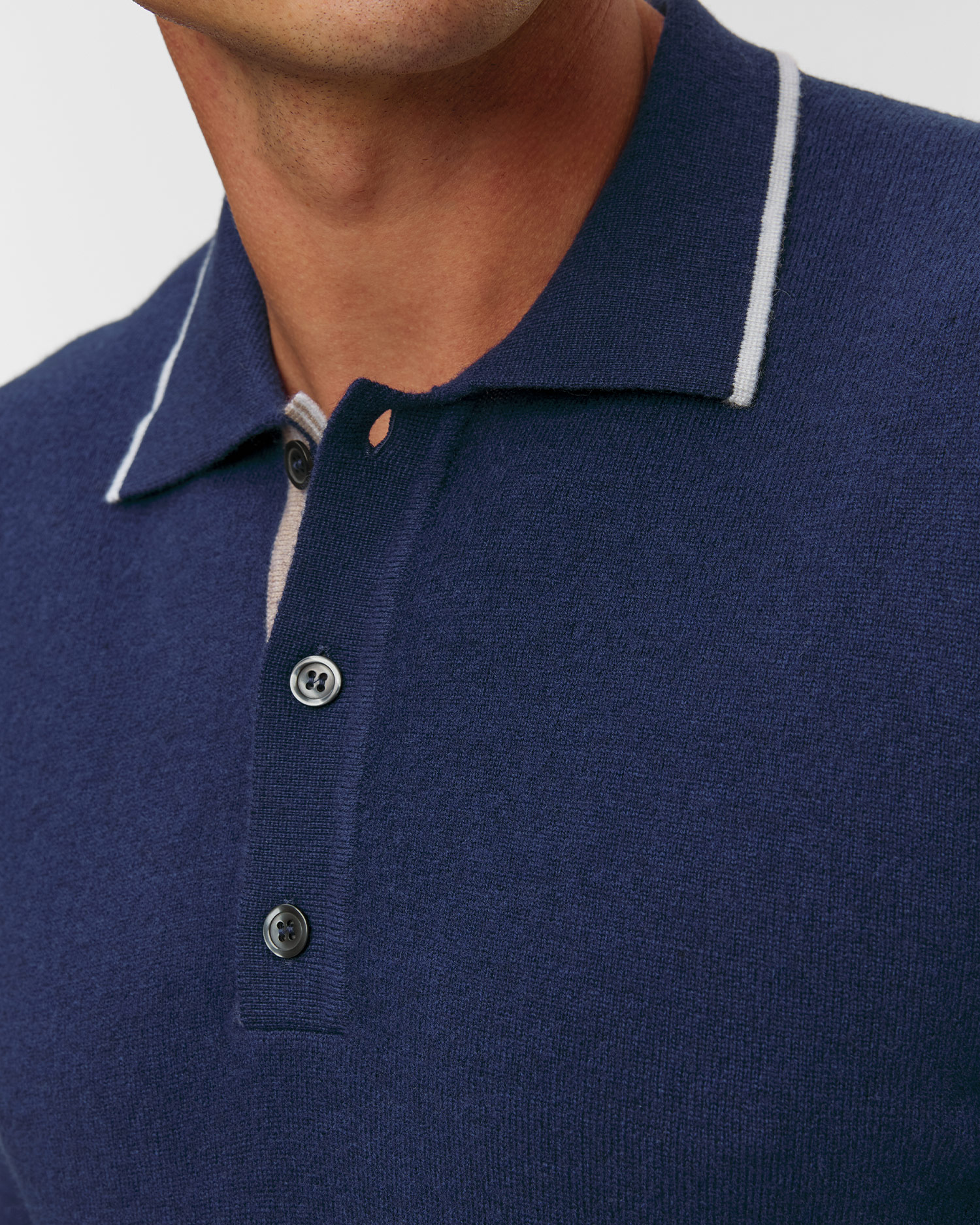 Polo z długim rękawem męskie Chervo Nisko