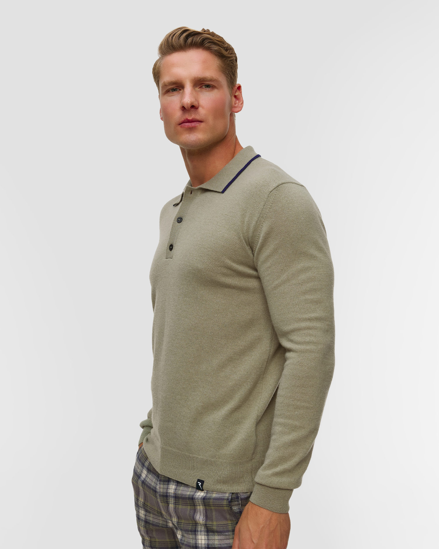 Polo z długim rękawem męskie Chervo Nisko