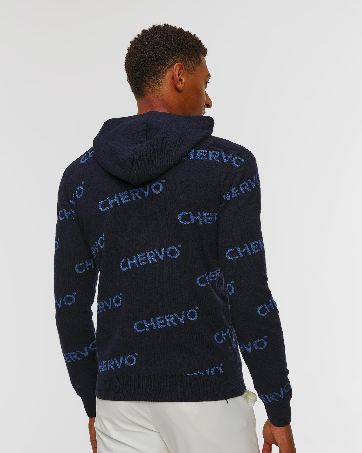 Maglione in lana con cappuccio Chervo Narratore