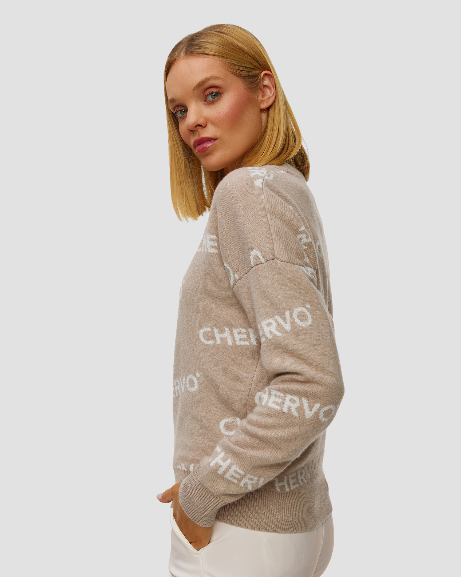 Women's wool jumper Chervo November