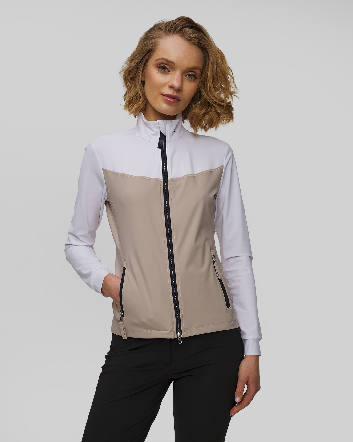 Chervo Profumato Damen-Sweatshirt mit Reißverschluss
