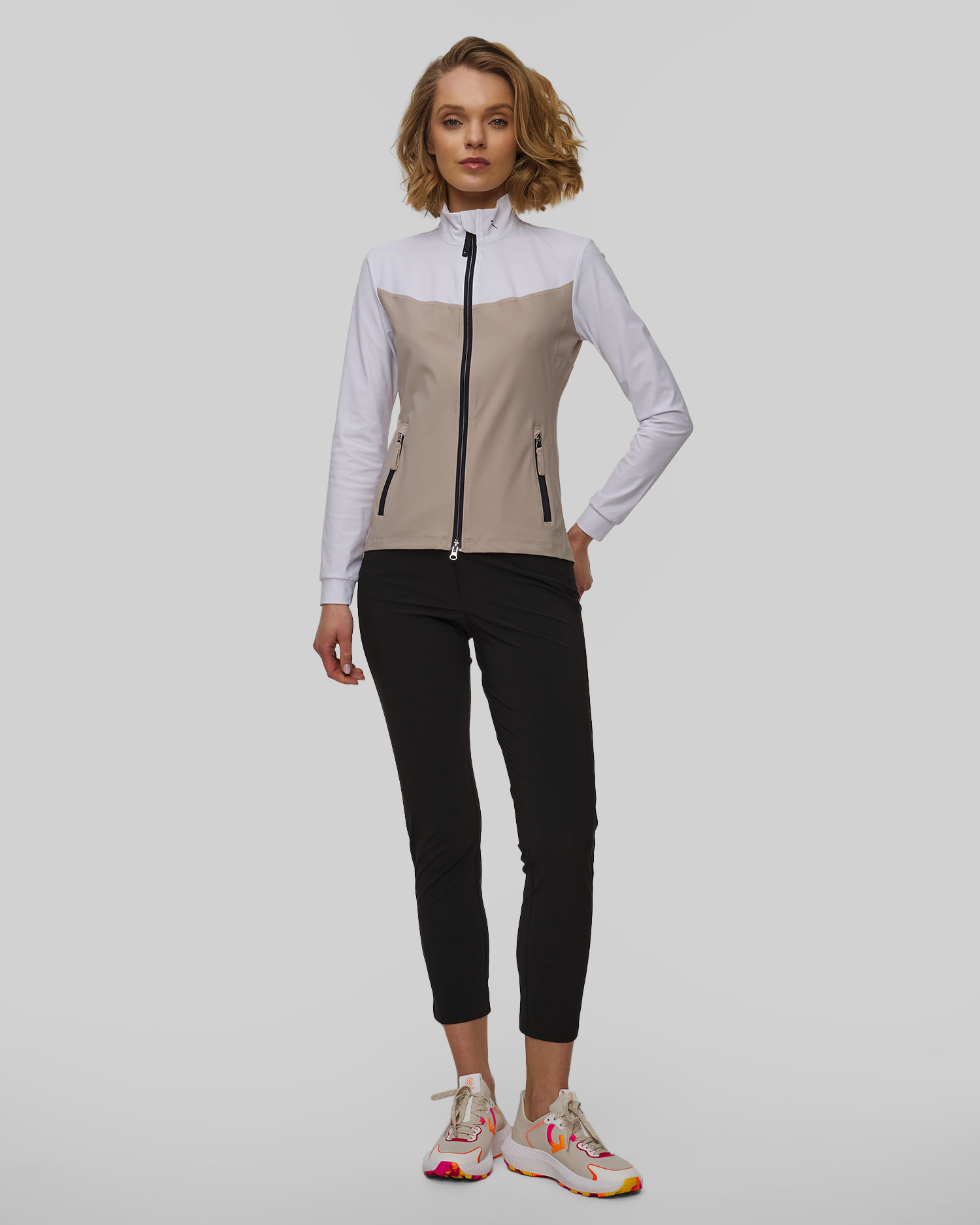 Chervo Profumato Damen-Sweatshirt mit Reißverschluss