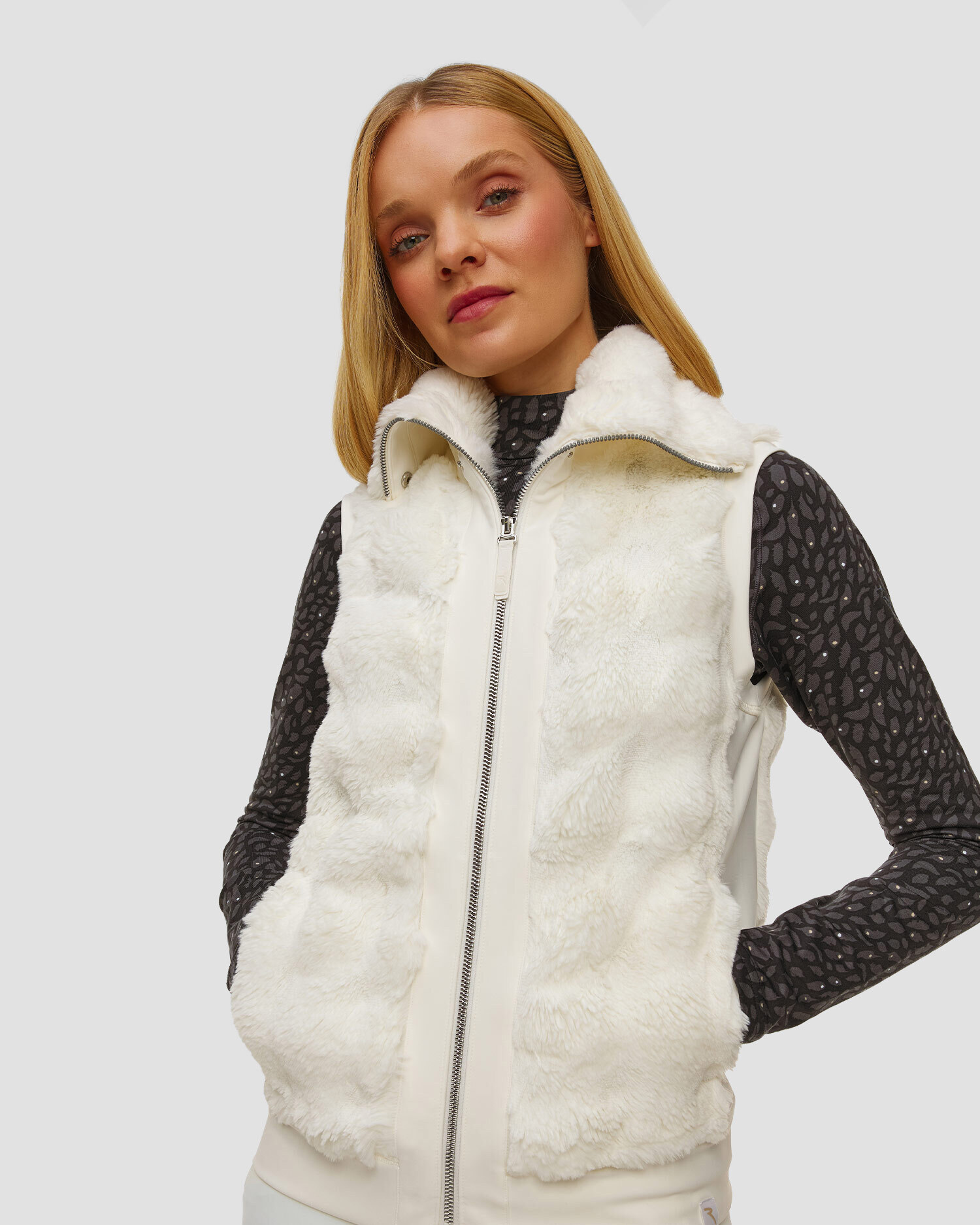Women's fur waistcoat Chervo Paid