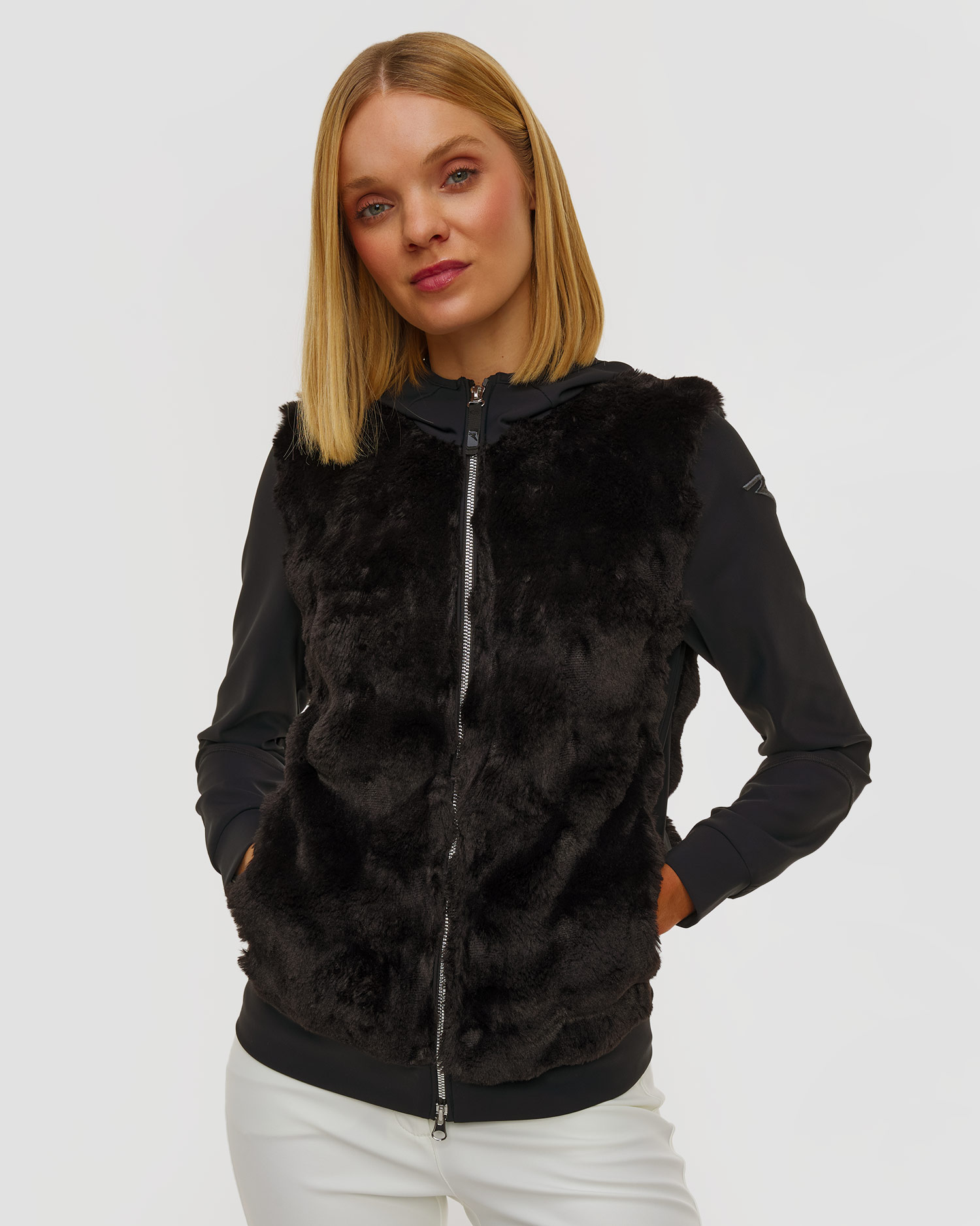 Hybrid fur sweatshirt Chervo Pacifica