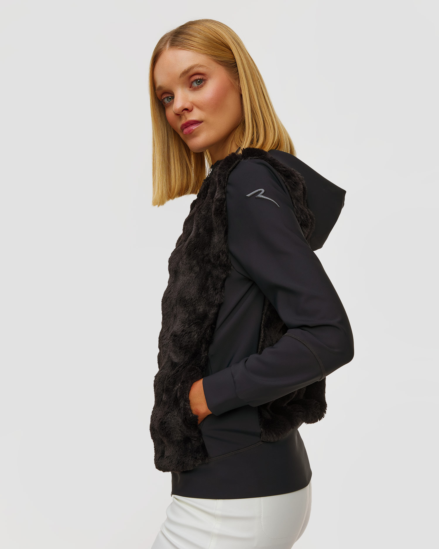 Hybrid fur sweatshirt Chervo Pacifica