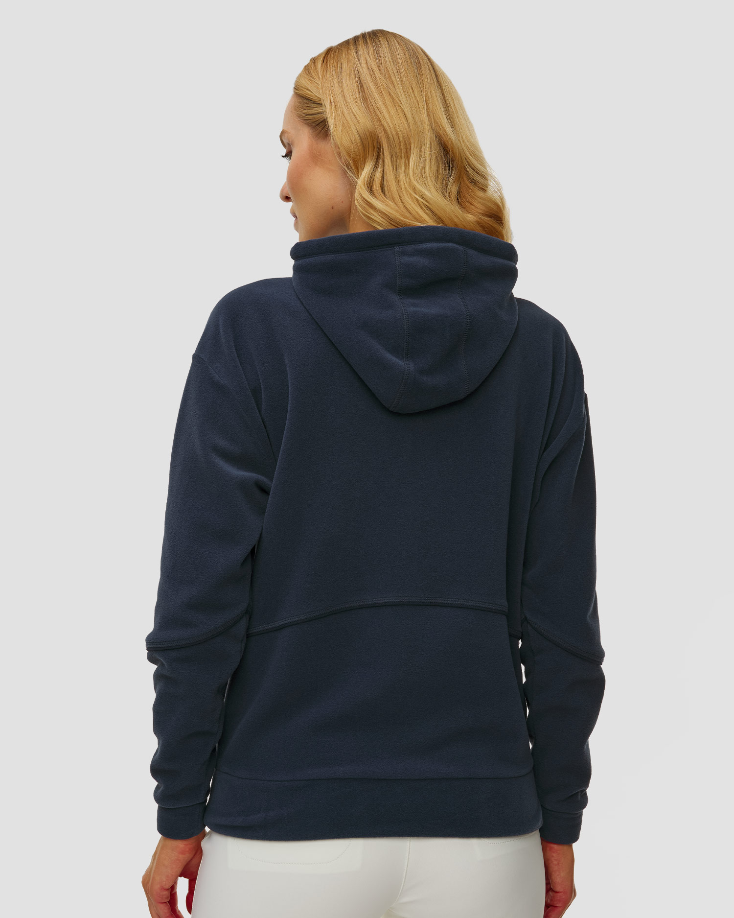 Women's navy blue hoodie Chervo Partita