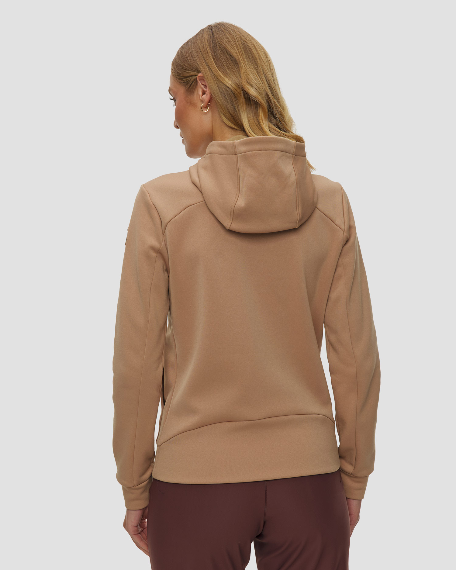 Felpa in pile con cappuccio e zip Chervo Pennsylvania