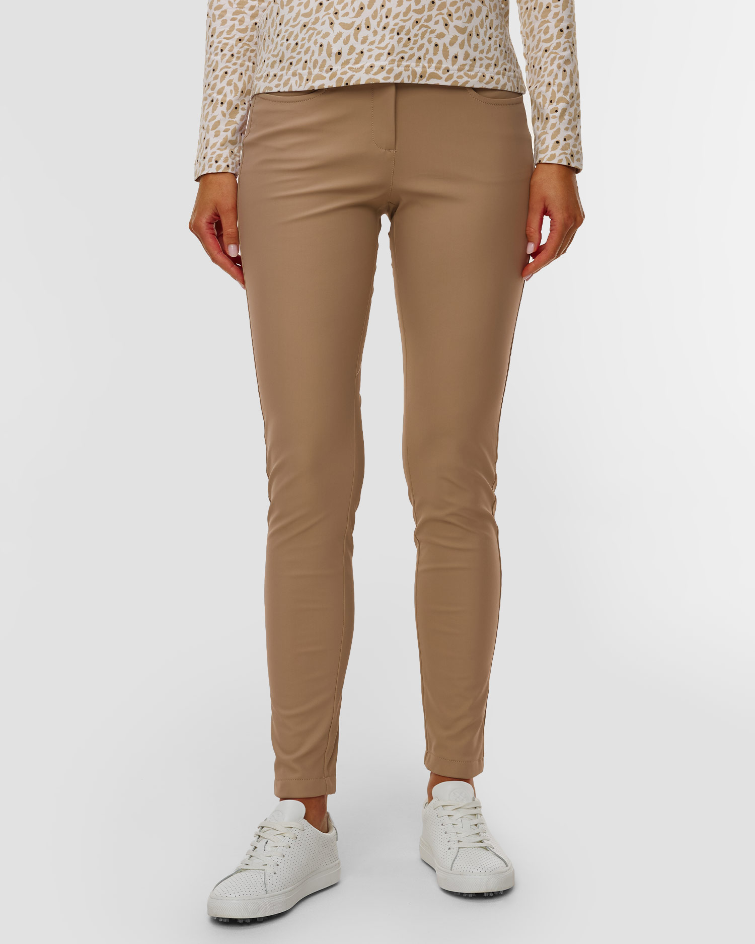 Brown softshell trousers Chervo Singolo