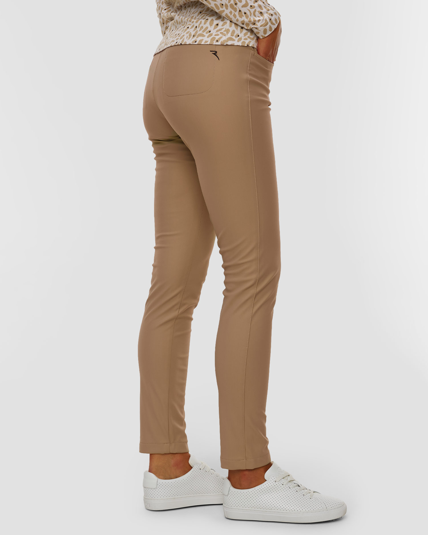 Brown softshell trousers Chervo Singolo