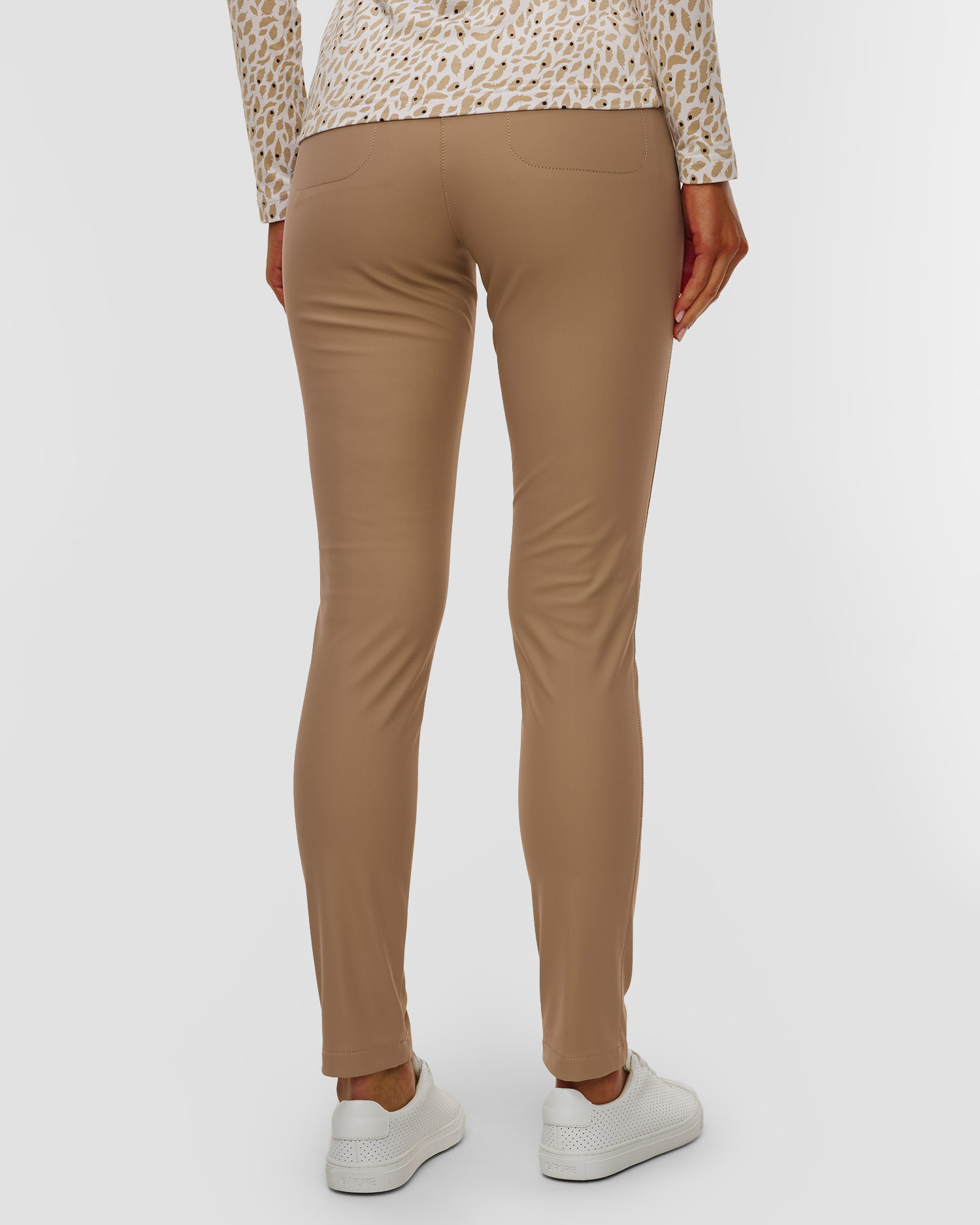 Brown softshell trousers Chervo Singolo