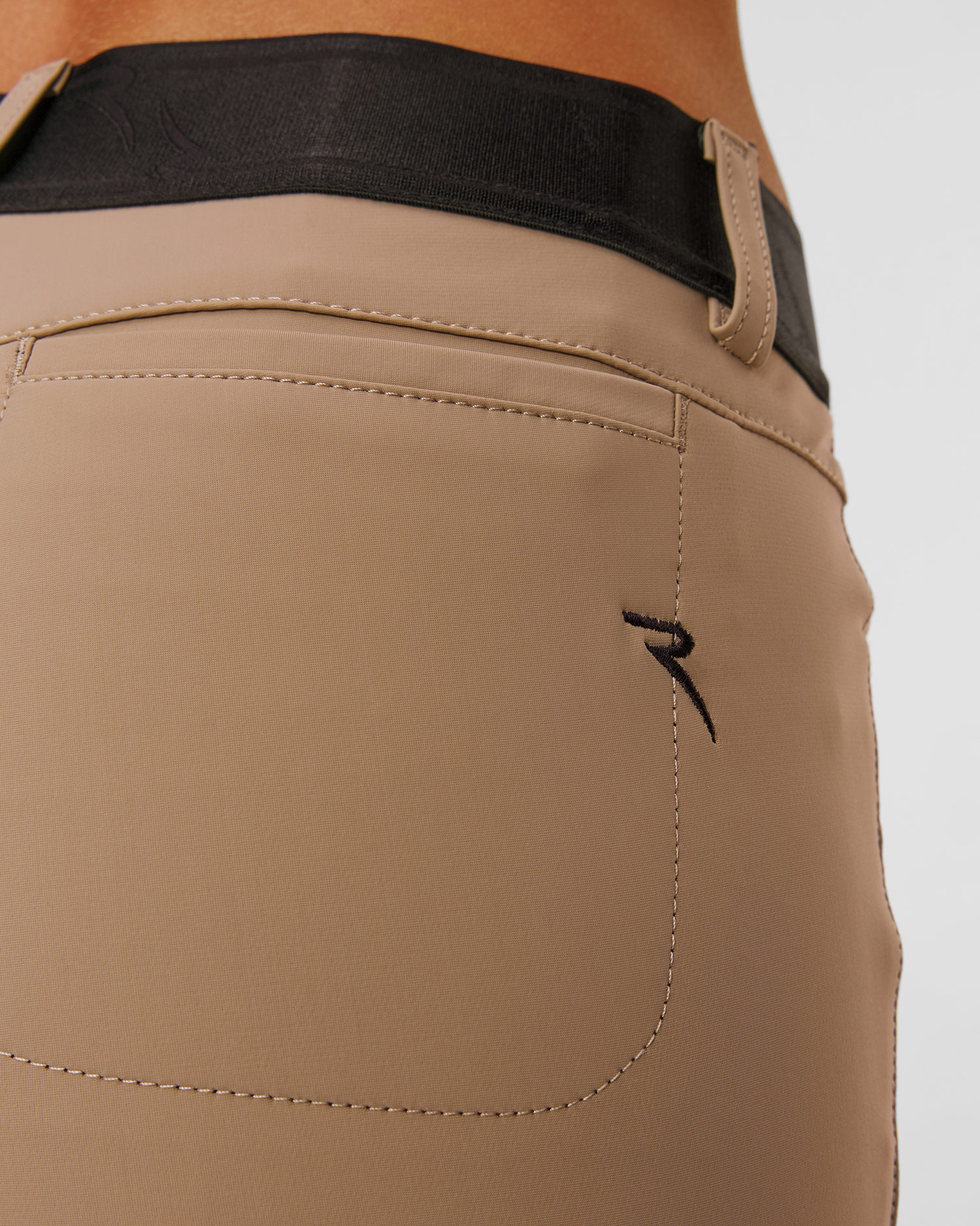 Brown softshell trousers Chervo Singolo