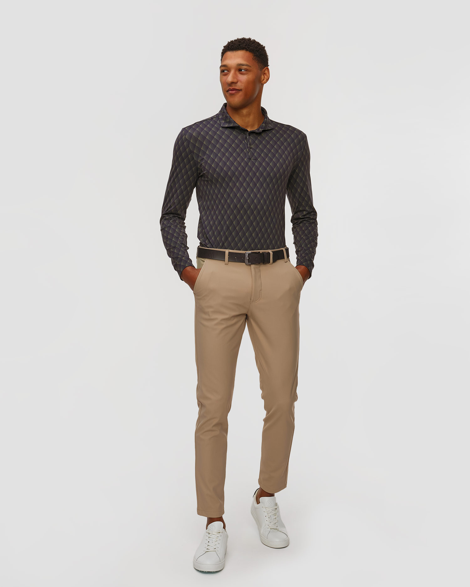 Pantaloni softshell da uomo Chervo Setto
